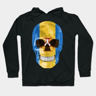 Madeira Flag Skull - Gift for Madeiran With Roots From Madeira Hoodie